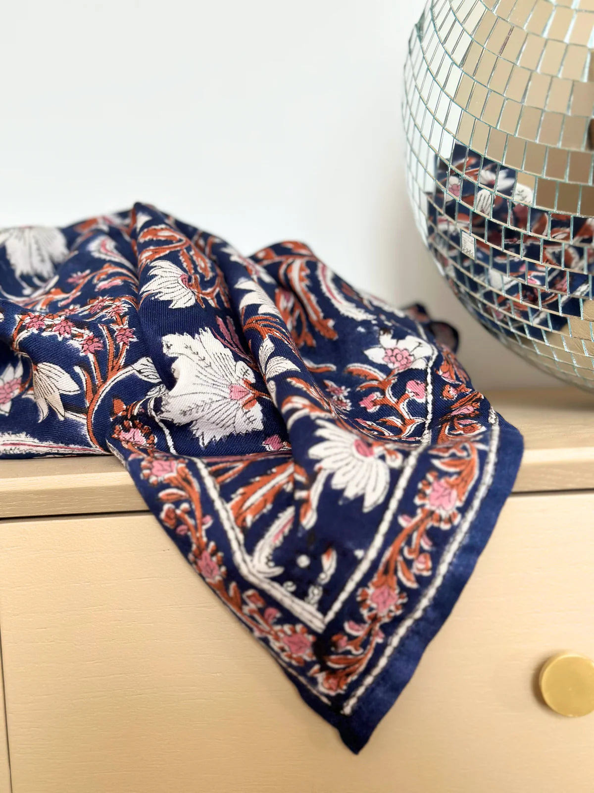 Duo Foulard Matchy Matchy 1 grand et 1 petit So Family MINUIT