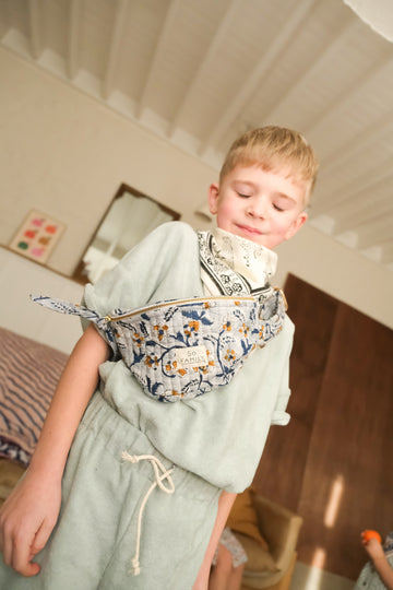 Foulard Bébé Tigre Blanc 50cm