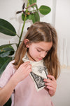 Foulard Adulte Tigre Blanc 100cm