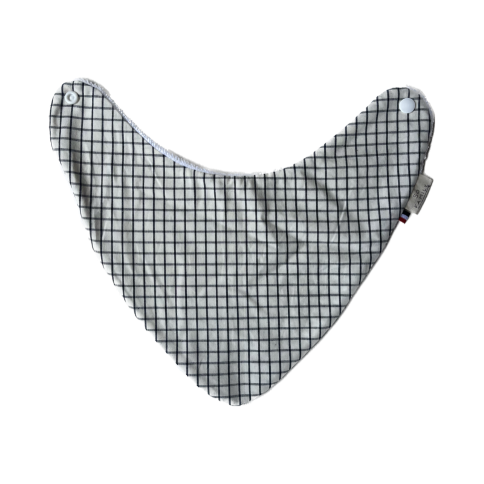Bavoir bandana Louis Imprimé