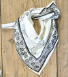 Foulard Bébé Tigre Blanc 50cm