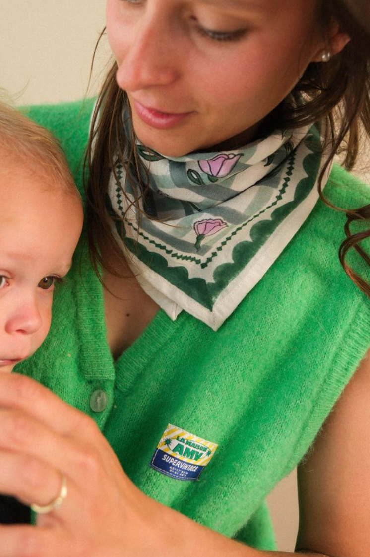 Foulard kids Chennai Sauge