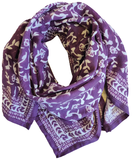 Foulard Adulte Mumbai Purple