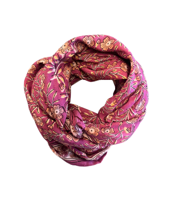 Foulard Adulte Bellis Poudré 100 cm