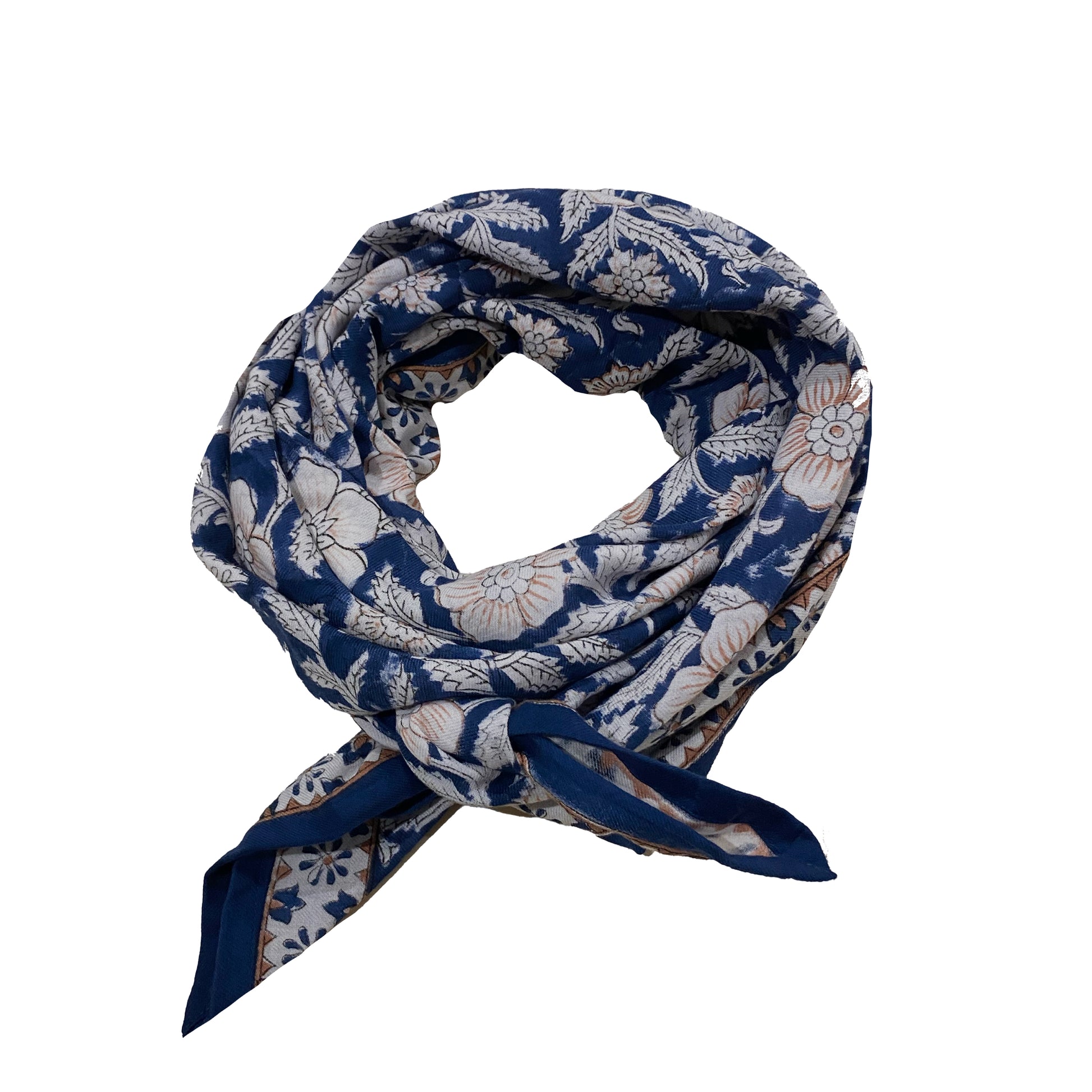Foulards Bébé, Enfant et Adulte Venez découvrir nos foulards pour toute la famille, fabriqués en Inde grâce à la méthode du blockprint.