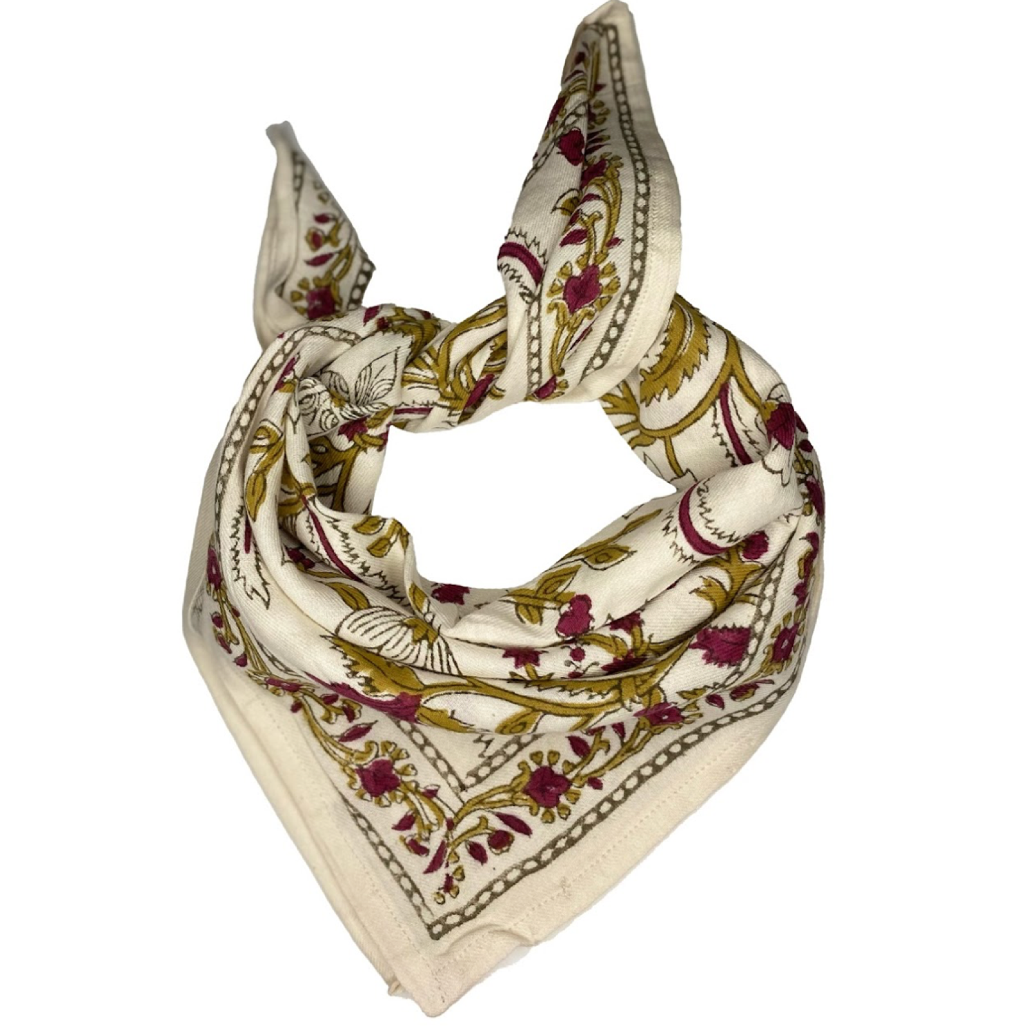 Foulards Bébé, Enfant et Adulte Venez découvrir nos foulards pour toute la famille, fabriqués en Inde grâce à la méthode du blockprint.