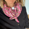 Foulard Dheli Adulte Cerise 100 cm