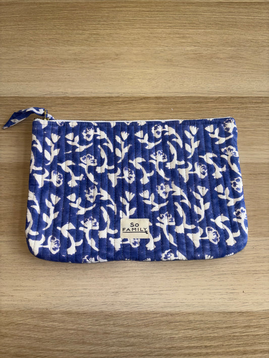 grande pochette Mumbai Saphir