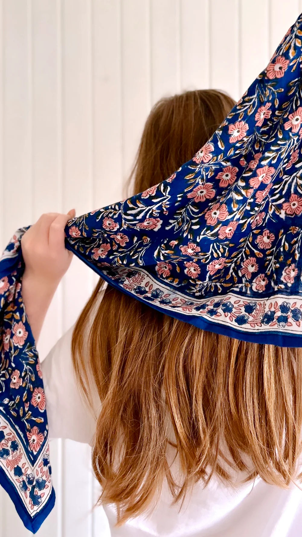 Duo Foulard Matchy Matchy 1 grand et 1 petit So Family BELLIS NUIT