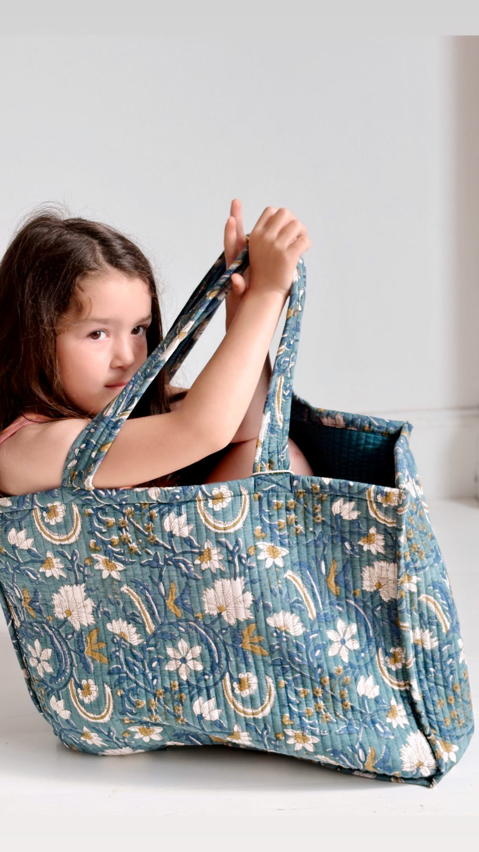 Sac cabas Céladon