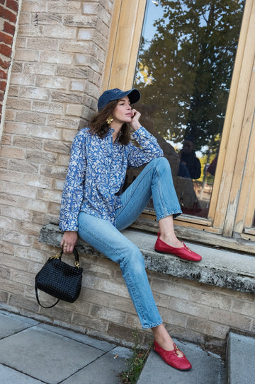 Blouse Lucie Santorin