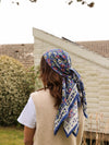 Foulard  Adulte Dheli Lavande 100 cm