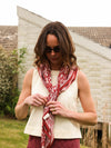 Foulard Adulte Calcutta pourpre