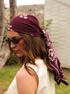 Foulard Adulte Mysore bandana Prune