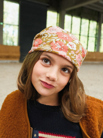 Foulards Bébé, Enfant Indore ocre 5O cm