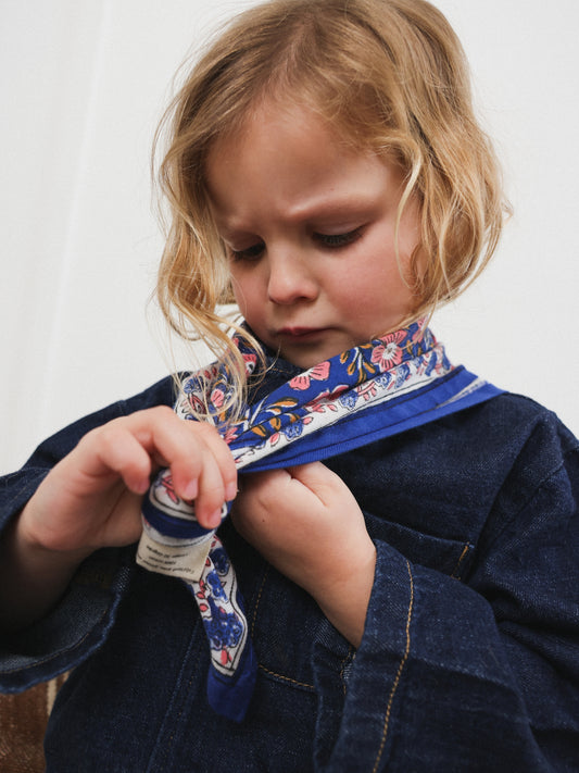 Foulards Bébé, Enfant Bellis Nuit 5O cm