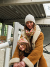 Duo Foulard Matchy Matchy 1 grand et 1 petit Indore Ocre