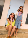 Duo Foulard Matchy Matchy 1 grand et 1 petit Indore Lilas