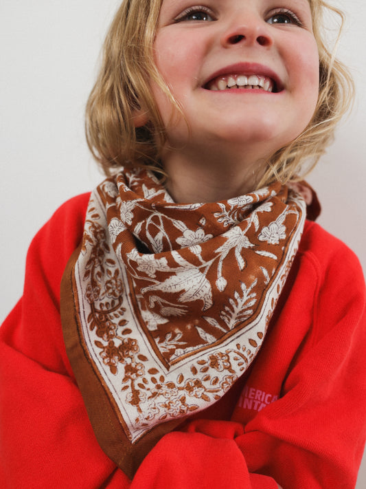 Foulard Kids Calcutta Caramel