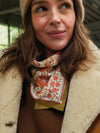 Duo Foulard Matchy Matchy 1 grand et 1 petit Indore Ocre