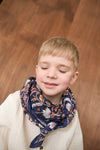 Duo Foulard Matchy Matchy 1 grand et 1 petit So Family MINUIT