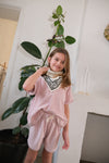 Duo Foulard Matchy Matchy 1 grand et 1 petit So Family TIGRE BLANC