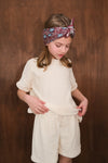 Duo Foulard Matchy Matchy 1 grand et 1 petit So Family Bellis figue