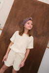 Duo Foulard Matchy Matchy 1 grand et 1 petit So Family Bellis figue