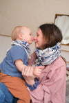 Duo Foulard Matchy Matchy 1 grand et 1 petit So Family KLEIN