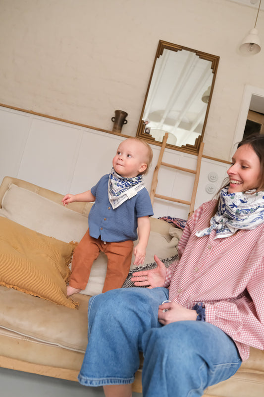 Foulards Bébé, Enfant DHELI Klein 50 cm