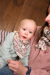 Duo Foulard Matchy Matchy 1 grand et 1 petit So Family CAPRI