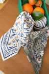 Duo Foulard Matchy Matchy 1 grand et 1 petit So Family POMME