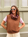 Foulard Adulte Chennai Prune