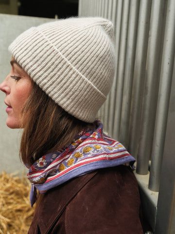 Foulards Bébé, Enfant Delhi Violine 5O cm