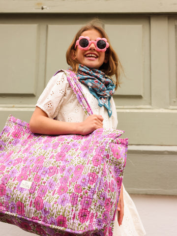 Sac cabas Indore Orchidée