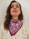 Foulards Bébé, Enfant Delhi Lilas 5O cm