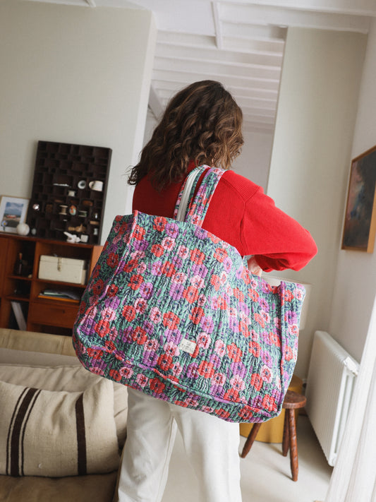 Sac cabas Indore vert