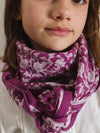 Foulard  Adulte Dheli Lilas  100 cm
