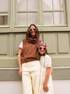 Duo Foulard Matchy Matchy 1 grand et 1 petit Chennai Prune