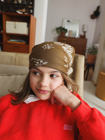 Foulard Kids Mysore bandana Kaki