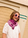 Foulard Adulte Mysore bandana Violet