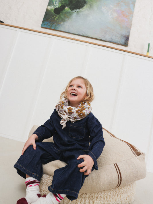 Foulard Adulte Agra Mocha 100 cm