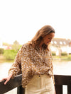 Blouse Eloïse Calcutta olive