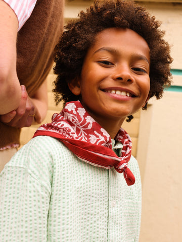 Foulards Bébé, Enfant Calcutta Pourpre