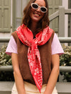 Foulard Adulte Mysore bandana Corail