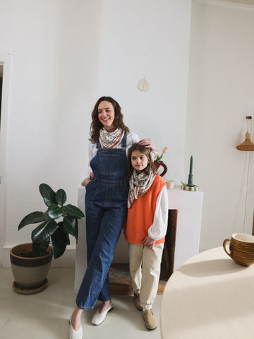 Duo Foulard Matchy Matchy 1 grand et 1 petit Kota Ivoire
