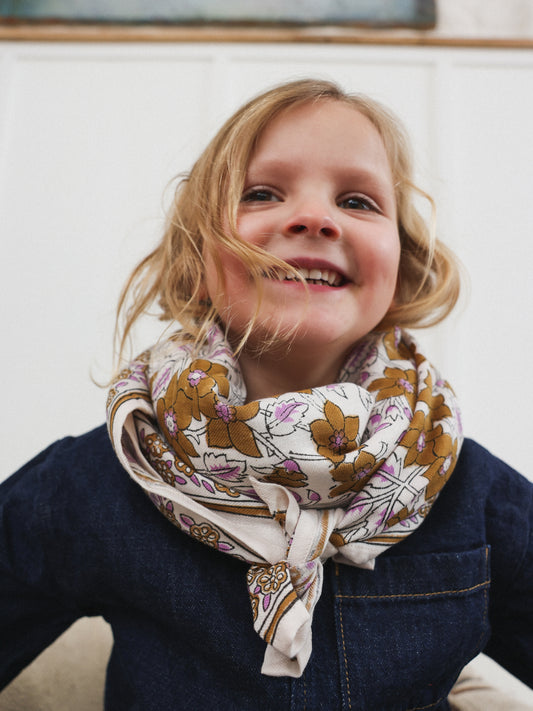 Foulard Adulte Agra Mocha 100 cm