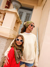 Duo Foulard Matchy Matchy 1 grand et 1 petit So Family MENTHE
