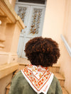 Foulards Bébé, Enfant Delhi Brique 5O cm