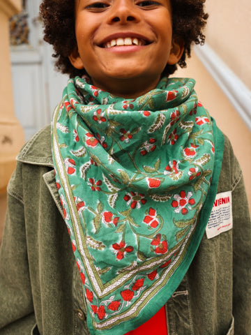 Foulard Adulte Thane Vert